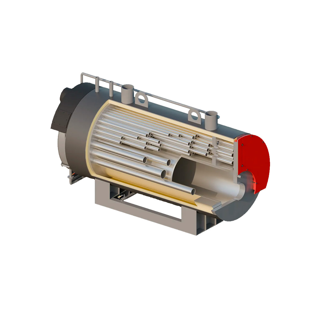 Трехходовой котел Gasoline большой мощности от 2200 кВт до 6 мВт